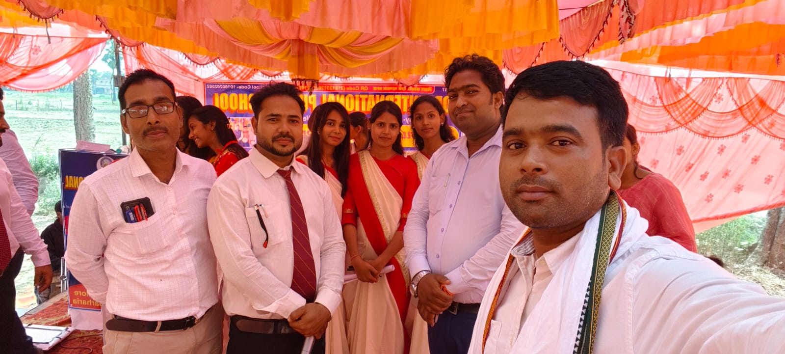 Faculty group photo at Annual Day